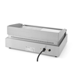 203156 Hendi Grillplatte, 1/2 glatt 1/2 gerillt, 550x430x260 mm, 2400 Watt Produktbild 1 S