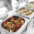 204832 Hendi Chafing Dish Tesino elektrisch, rund, (D)405 mm, 6.8 Liter Produktbild Additional View 1 S