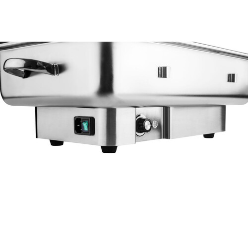 204900 Hendi Chafing Dish Pollina elektrisch, GN 1/1   bis H 100 mm Produktbild Additional View 1 L