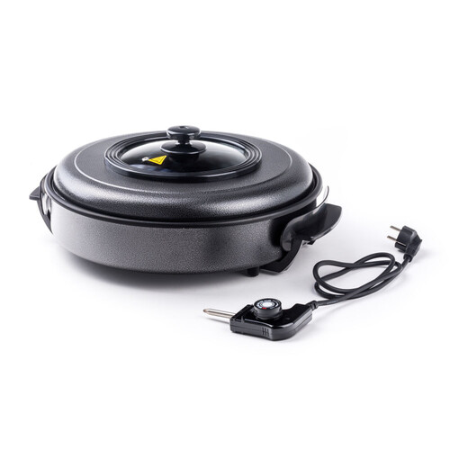 239506 Hendi Partypfanne 40 cm mit Deckel, 1400 W, 230 V, non-stick-beschi Produktbild Additional View 1 L