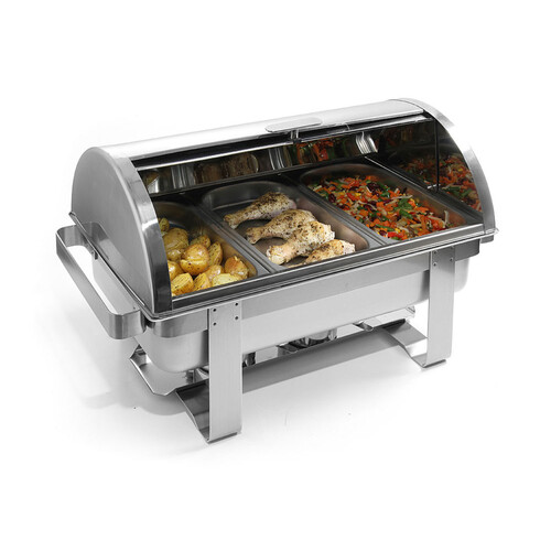 470206 Hendi Chafing Dish Rental Rolltop, GN 1/1, 9 Liter Produktbild Additional View 1 L