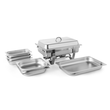 471050 Hendi Chafing Dish Set, 471005 inkl. 2x 1/2 + 3x1/3 Produktbild Additional View 1 S