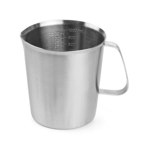 516300 Hendi Messbecher mit Skala, 2.0 Liter, Edelstahl Produktbild Additional View 1 L