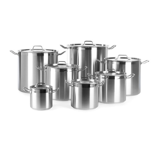 832004 Hendi Suppentopf mit Deckel ProfiLine (D)160 mm, 3 Liter Produktbild Additional View 1 L