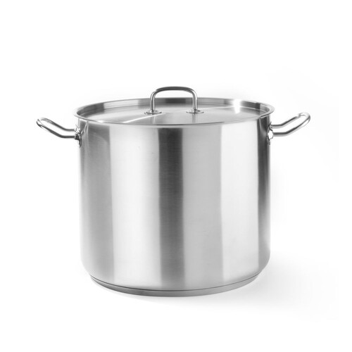 837603 Hendi Suppentopf mit Deckel KitchenLine, (D)320 mm Produktbild Additional View 1 L