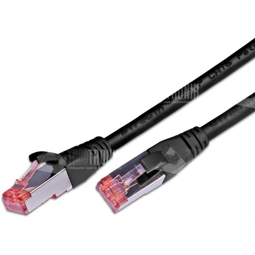 PKW-PIMF-KAT6 0.25 SW Wirewin Wirewin KAT6 Patchkabel   RJ45 S/FTP, LSOH schw Produktbild Additional View 1 L