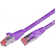 PKW-PIMF-KAT6 0.25 VT Wirewin Wirewin KAT6 Patchkabel   RJ45 S/FTP, LSOH viol Produktbild Additional View 1 S