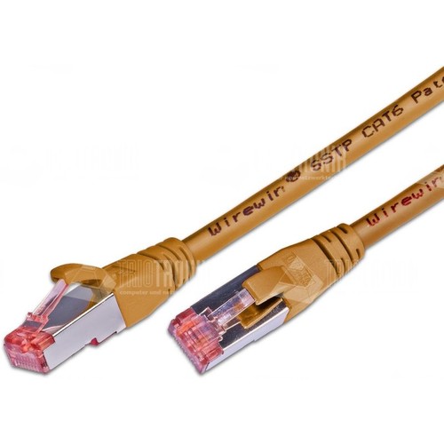 PKW-PIMF-KAT6 15.0 BR Wirewin Wirewin KAT6 Patchkabel   RJ45 S/FTP, LSOH brau Produktbild Additional View 1 L