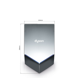 307170-01 Dyson HU02 Airblade Quiet V Nickel Händetrockner Produktbild