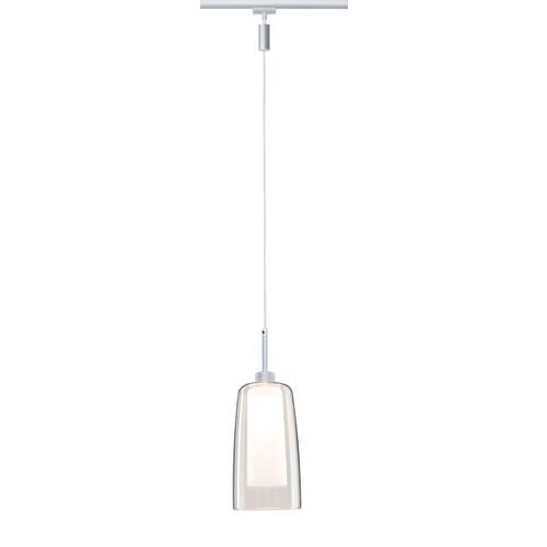 94998 Paulmann URail LED Pendulum Arido II 1x5W GU10 Chrom matt/Klar/Satin 230V Produktbild Additional View 1 L