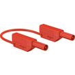 28.0124-05022 Multi-Contact SLK425-E 4mm Sicherheitsmessleitung 50cm rot Produktbild 1 S