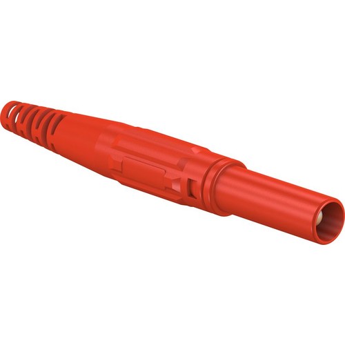 66.9196-22 Multi-Contact XL-410 4mm Sicherheitsstecker rot Produktbild Additional View 1 L