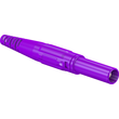 66.9196-26 Multi-Contact XL-410 4mm Sicherheitsstecker violett Produktbild Additional View 1 S
