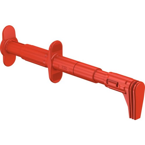 66.9829-22 Multi-Contact GRIP-F 4mm Flachmessabgreifer rot Produktbild Additional View 1 L