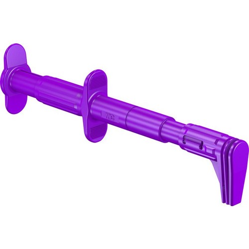 66.9829-26 Multi-Contact GRIP-F 4mm Flachmessabgreifer violett Produktbild Additional View 1 L