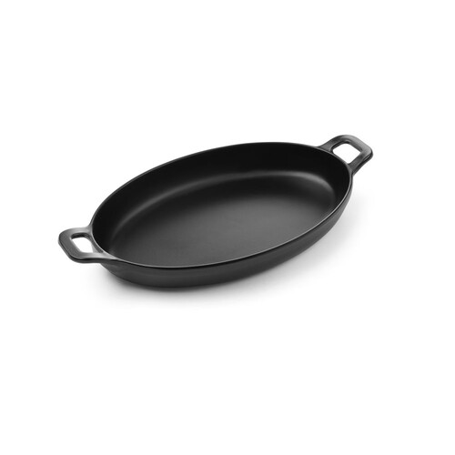 564547 Hendi Miniatur Pfannen oval Little Chef, 155x80x(H)37 mm Produktbild Additional View 1 L