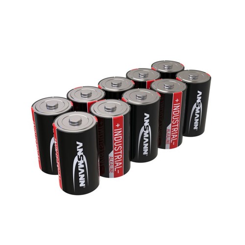 1504-0000 Ansmann Industrial Alkaline Batterie Mono D / LR20 10er Karton Produktbild Additional View 1 L