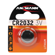 5020122 Ansmann Lithium Knopfzelle CR2032 3V 1er Blister Produktbild Additional View 1 S