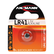 5015332 Ansmann Alkaline Knopfzelle LR41 / LR736 / AG3 1,5V 1er Blister Produktbild Additional View 1 S