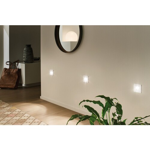 Paulmann Möbeleinstrahler Set – 5x Micro Line Mini LED, Eckig, 2700K Warmweiß