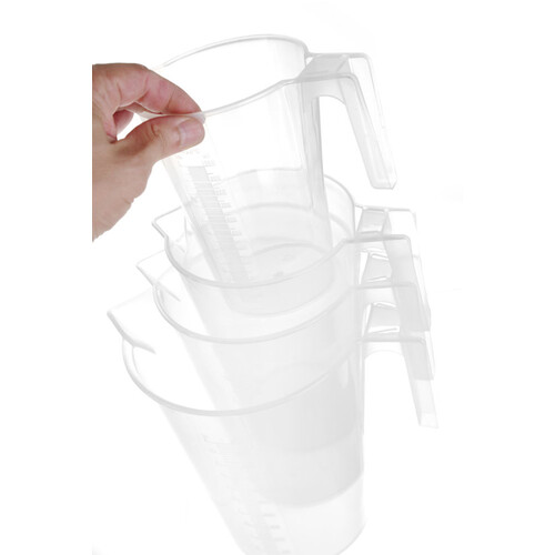 567821 Hendi Messbecher mit Skala, 1.0 Liter stapelbar, aus Polypropylen Produktbild Additional View 1 L