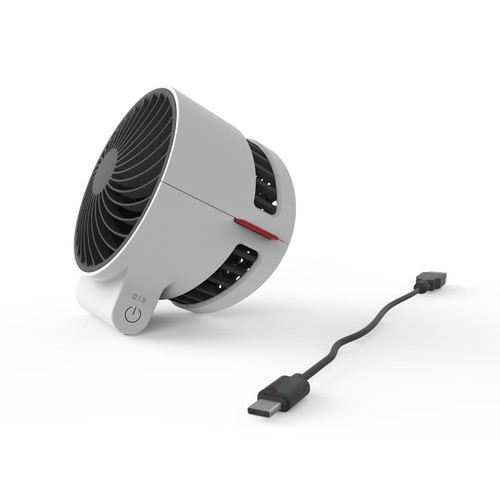 45482 Boneco F50 Air Shower Tisch Ventilator 8,2cm mit USB Anschluss Produktbild Additional View 1 L