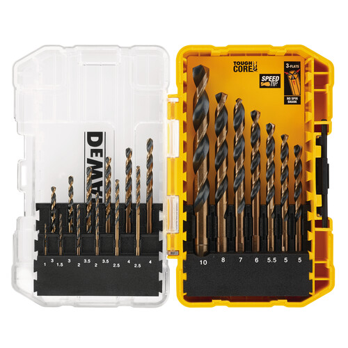 DT70728-QZ DeWalt DT70728 Metallbohrer Set 19 tlg. HSS-G Produktbild Additional View 1 L