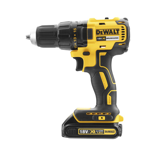 DCD777S2T-QW DeWalt DCD777S2T Bohrschrauber 18V / 1,5 Ah Produktbild Additional View 1 L