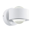 98747 Eglo AL LED WL ALU GLAS WEISS KLAR 2,5W Produktbild Additional View 1 S