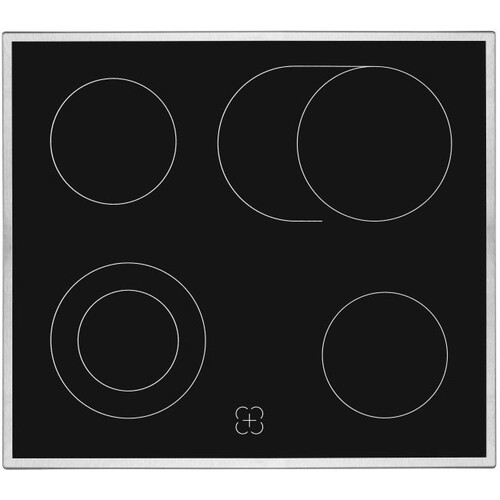 1010223 Exquisit EHE 157-2 URBZ Set Elektro Einbauherd, Glaskeramik Kochfel Produktbild Additional View 1 L