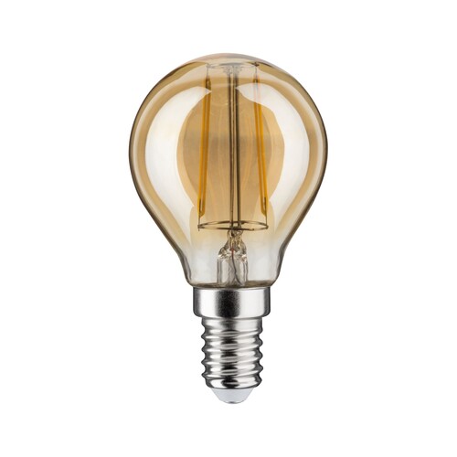 28712 Paulmann LED Tropfen 430lm E14 4,7W gold dim Produktbild Additional View 1 L