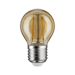 28713 Paulmann LED Tropfen 430lm E27 4,7W gold dim Produktbild Additional View 1 S