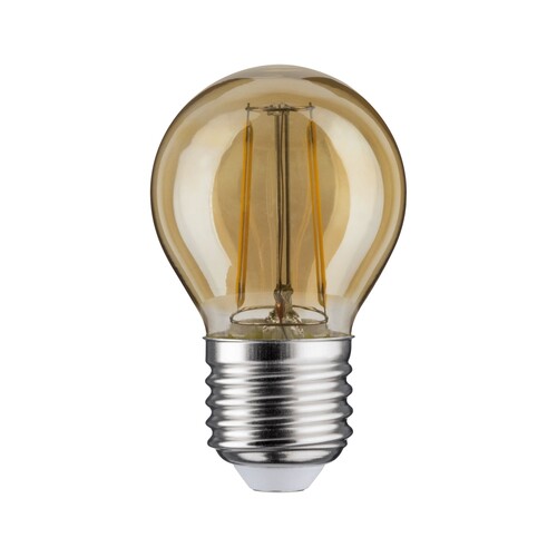 28713 Paulmann LED Tropfen 430lm E27 4,7W gold dim Produktbild Additional View 1 L