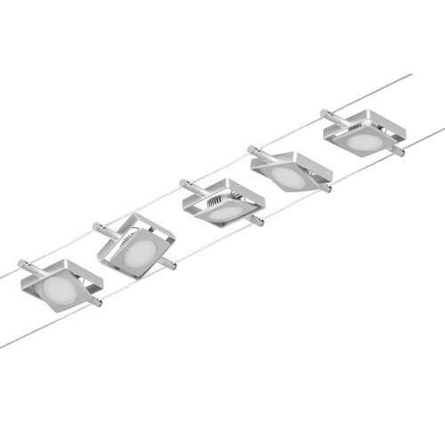 94420 Paulmann Wire Systems Set MacLED 5x??W Chrom Produktbild Additional View 1 L