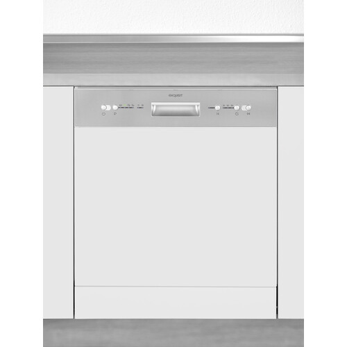 816300300 Exquisit EGSP6012 EB 030E inox Einbau Geschirrspüler 60cm integrierbar Produktbild Additional View 1 L