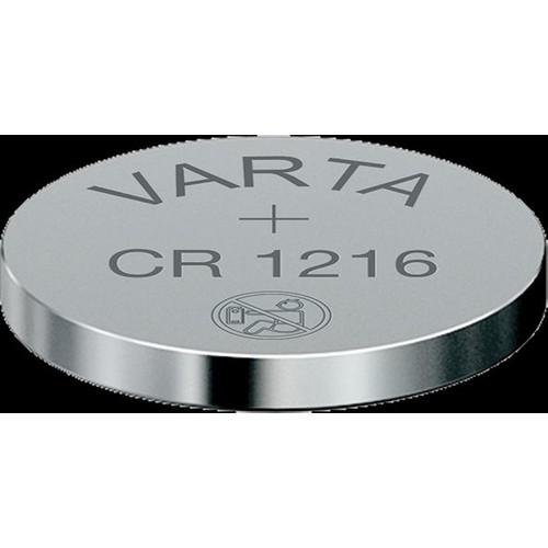 06216101401 VARTA ELECTRONICS CR1216 (1STK.-BL.) Lithi.Knopfzellenbatterie 3V Produktbild Additional View 2 L