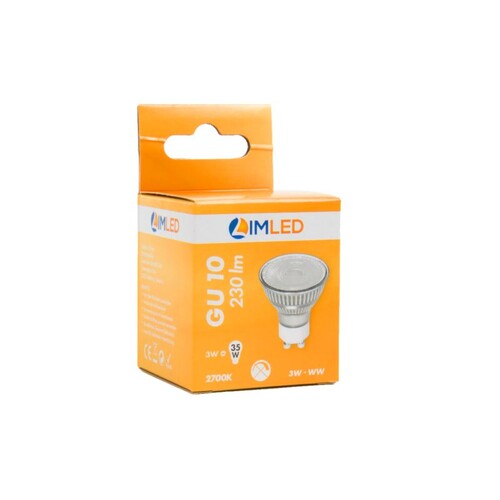 LIMLED GU10 LED 3W 230lm 2700K (35W) Produktbild Additional View 2 L