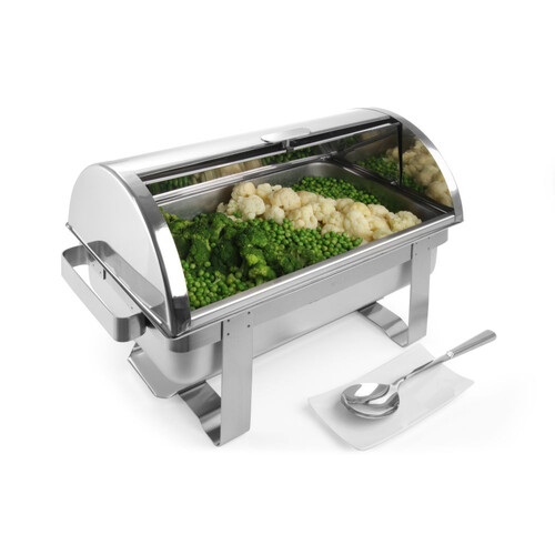 470206 Hendi Chafing Dish Rental Rolltop, GN 1/1, 9 Liter Produktbild Additional View 2 L