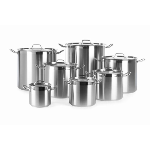 832004 Hendi Suppentopf mit Deckel ProfiLine (D)160 mm, 3 Liter Produktbild Additional View 2 L