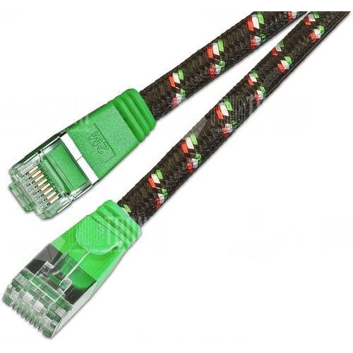 TR01184 Wirewin PKW TOUGH STP K6 5.0 GN Slim by Wirewin KAT6 TOUGHpatchkabel Produktbild Additional View 2 L