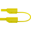28.0126-10024 Multi-Contact SLK410-E/SIL 4mm Sicherheitsmessleitung 100cm gelb Produktbild 2 S