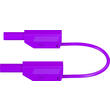28.0127-10026 Multi-Contact SLK4075-E/N 4mm Sicherheitsmessleitung 100cm violett Produktbild 2 S
