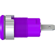 49.7044-26 Multi-Contact SLB4-F/N-X 4mm Sicherheitsbuchse violett Produktbild Additional View 2 S