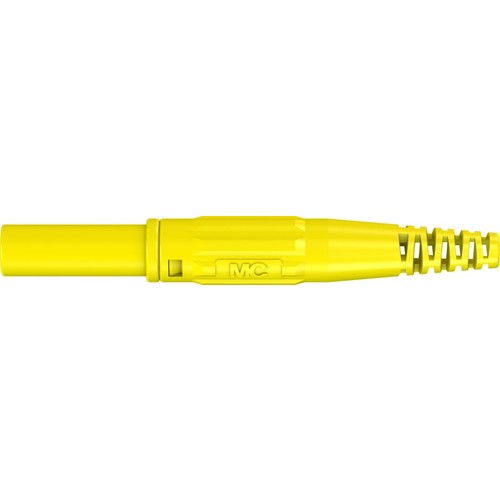 66.9196-24 Multi-Contact XL-410 4mm Sicherheitsstecker gelb Produktbild Additional View 2 L