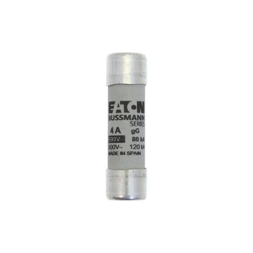 C14G4 Eaton CYLINDRICAL FUSE 14 x 51 4A GG 690V AC Produktbild Additional View 2 L