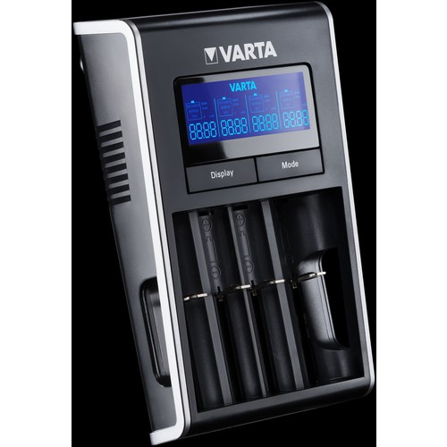 57676101401 Varta LCD Dual Tech Charger Akku-Ladegerät NiMh u. Li-ion 1-4 Zellen Produktbild Additional View 2 L