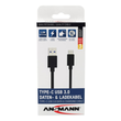 1700-0080 Ansmann Hochwertiges Type C USB Daten  und Ladekabel 120cm Produktbild Additional View 2 S