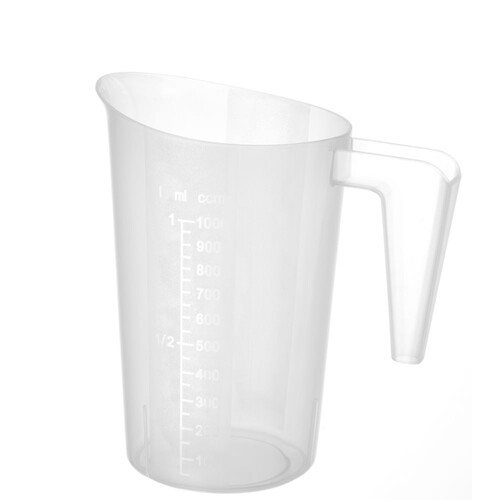 567821 Hendi Messbecher mit Skala, 1.0 Liter stapelbar, aus Polypropylen Produktbild Additional View 2 L