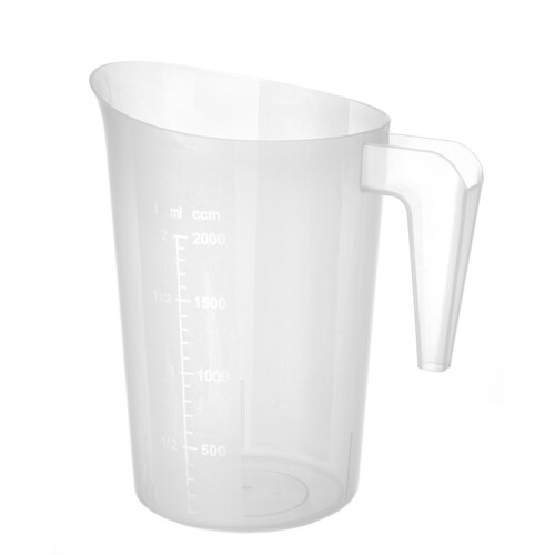 567838 Hendi Messbecher mit Skala, 2.0 Liter stapelbar, aus Polypropylen Produktbild Additional View 2 L