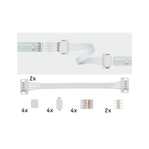 70918 Paulmann FN YourLED Uni Connector 2er Ws Produktbild Additional View 2 L